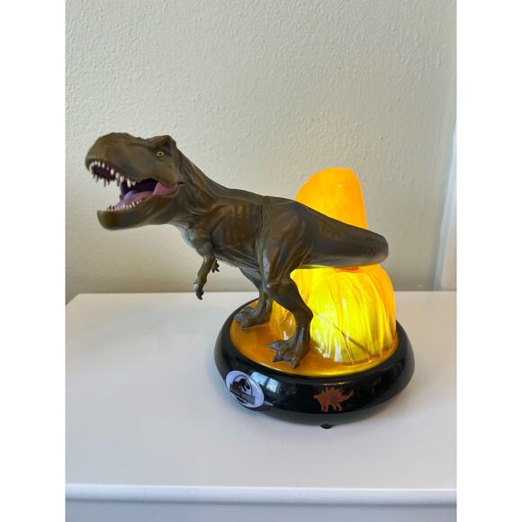 Jurassic World Night Lite T-Rex VOLCANO Lamp 3D, Spin Master - Picture 2 of 8